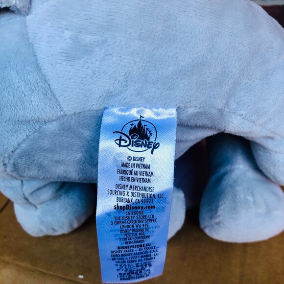 Large Dumbo Plush 15-inch Disney Store Elephant Stuffed Animal Circus Hat - Picture 4 of 4